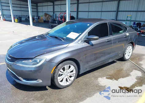 2015 Chrysler 200 Limited из США, поврежденный, VIN 1C3CCCAB9FN554966